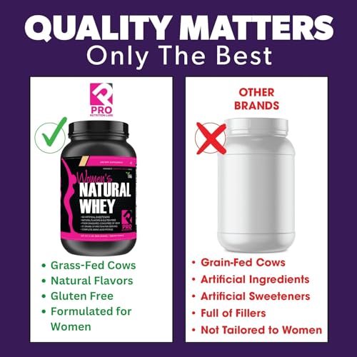 Whey Protein Powder for Women, Low Carb, Gluten Free, Creamy Vanilla, 2 lb Z214