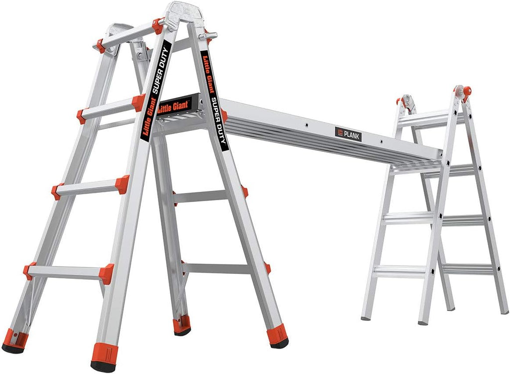 17 ft Multi-Position Aluminum Ladder, Type 1AA, 375 lbs J676316