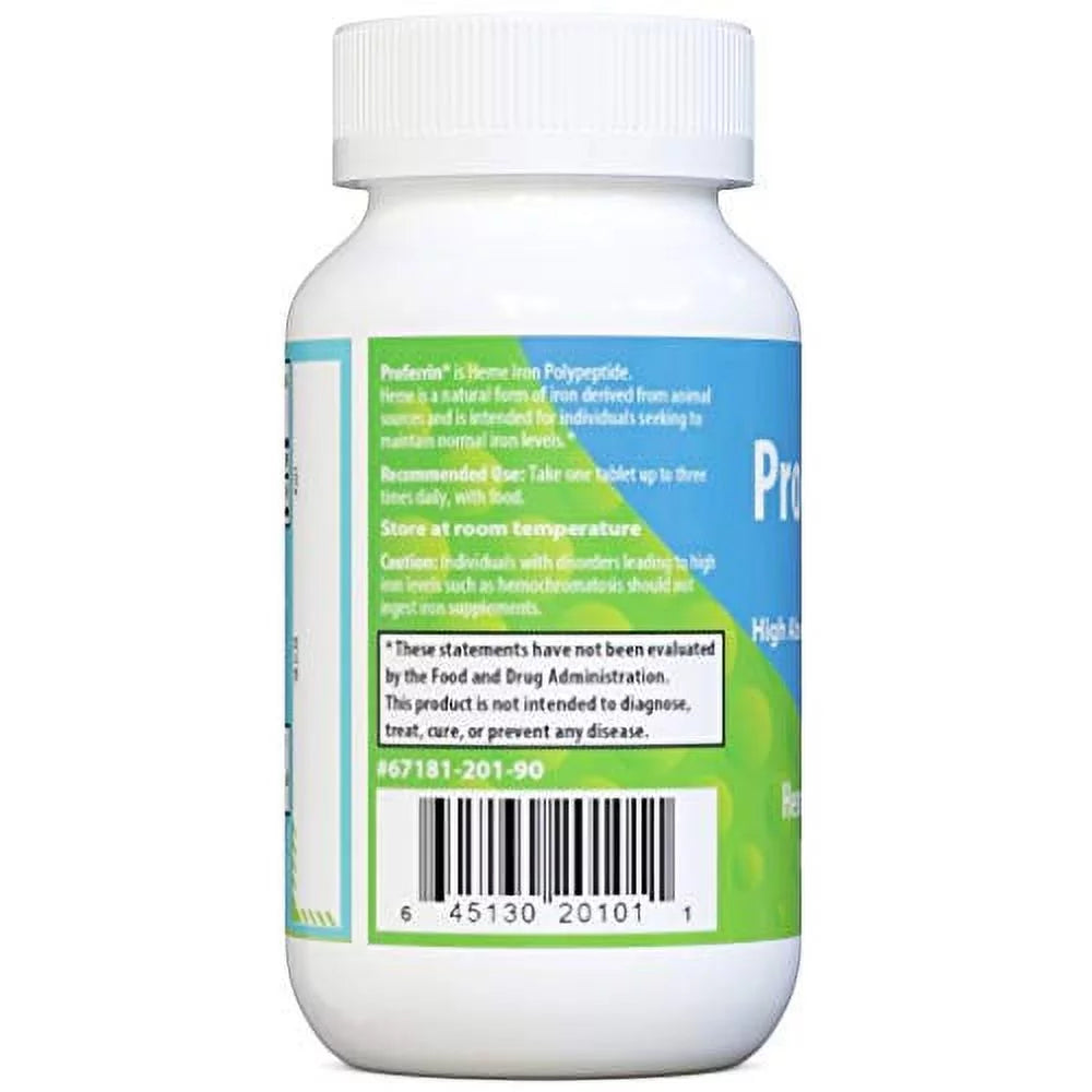 Heme Iron Polypeptide Dietary Supplement Tablets, 90 Count B863