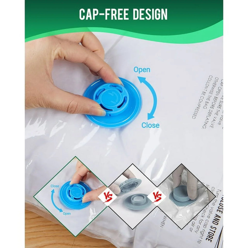 10 Pack Vacuum Storage Bags Small with Electric Air Pump H49242