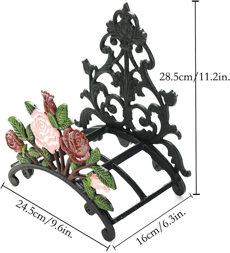 Heavy Duty Cast Iron Wall Mounted Garden Hose Holder X57565