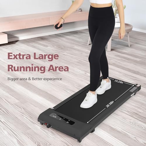 Under Desk Treadmill for Home with Remote Control and LED Display J996