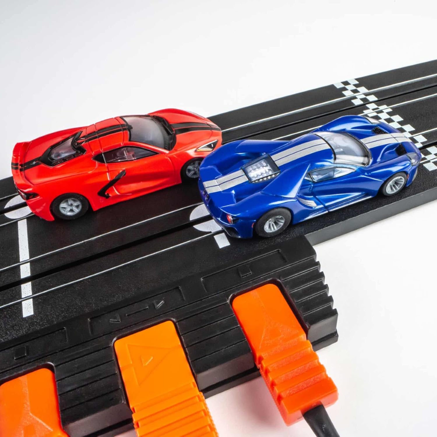HO Slot Car Racing Set with 15ft Track and 3 Cars C896984