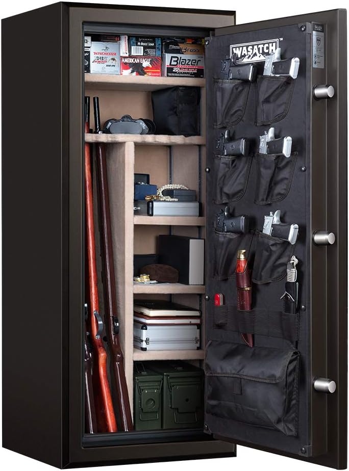 24 Gun Fire and Water Safe with E-Lock, Dark Bronze M713614