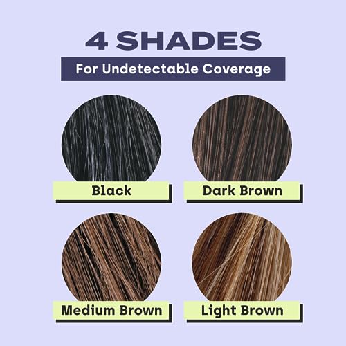 Colored Hair Thickener Spray for Root Touchup, 5.1 oz B258791