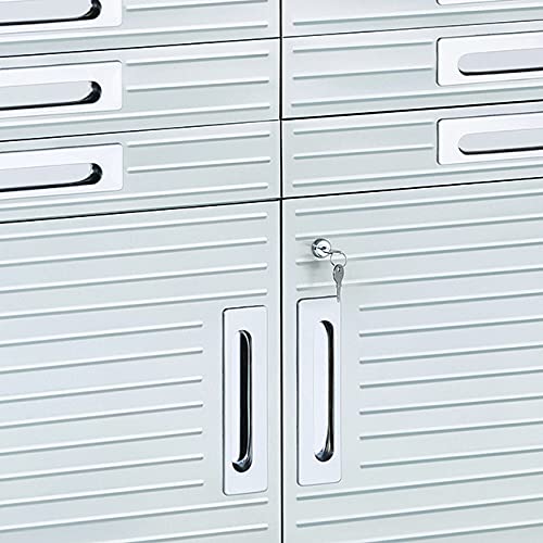 Heavy Duty Rolling Cabinet Workbench with Solid Wood Top, 12-Drawer Z6174