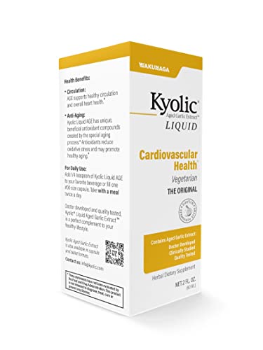 Aged Garlic Extract Liquid, Cardiovascular Support, 4 oz M1437