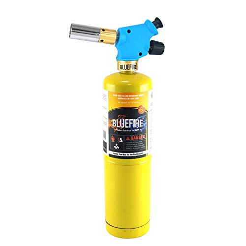 Handy Cyclone Torch Kit with MAPP Cylinder Push Button Trigger Start Nozzle Head G840209