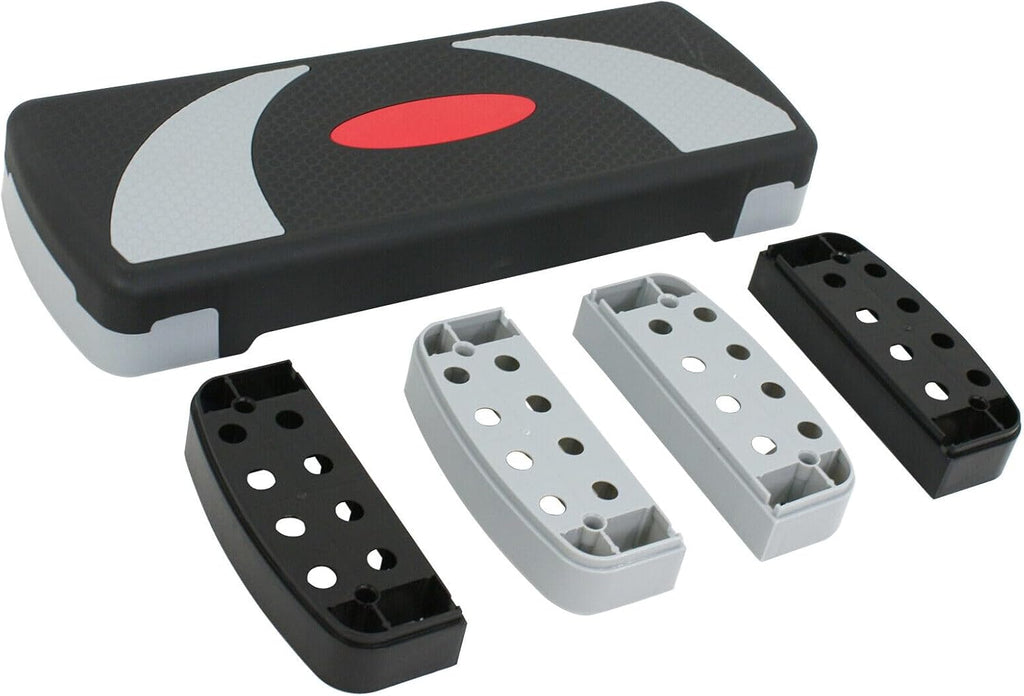 Aerobic Step Platform with Adjustable Risers E396