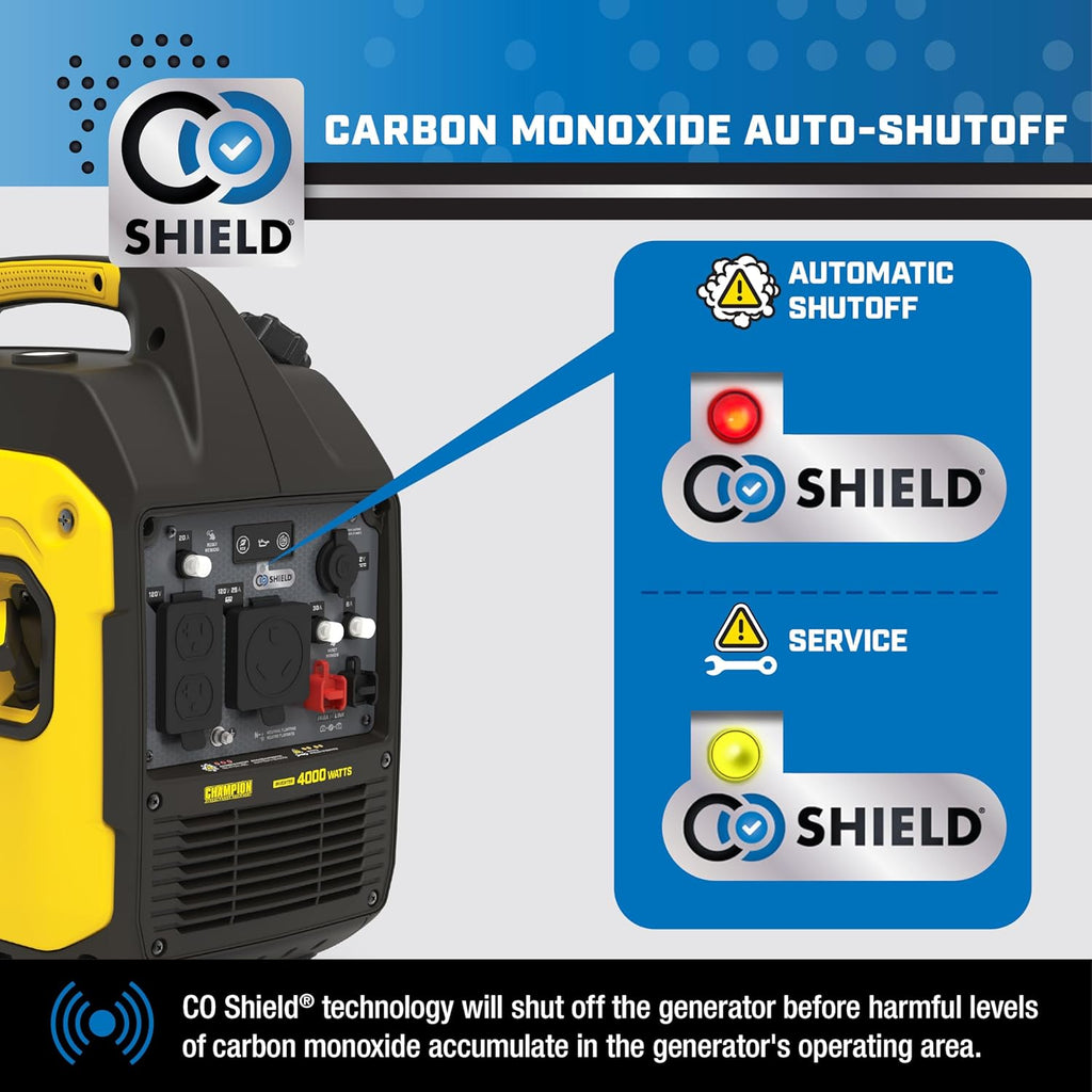 Portable Inverter Generator 4000-Watt RV Ready M437