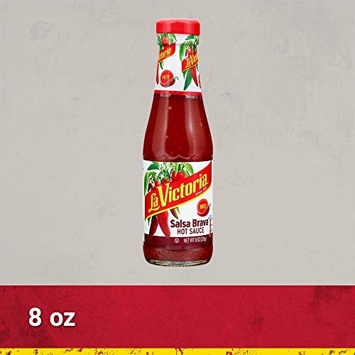 Mild Red Taco Sauce, 8 oz Glass Bottles (Pack of 12) M5228