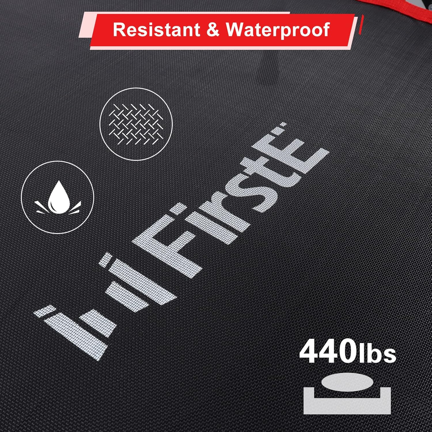 Mini Fitness Trampoline for Adults, Foldable with Adjustable Foam Handle L1844