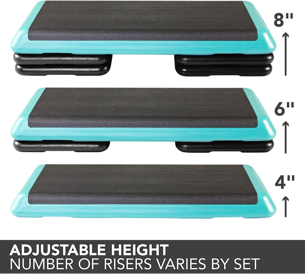 Aerobic Platform with 4 Risers, Health Club Size B907678