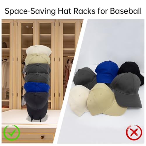 Wall-Mounted Baseball Cap Holder, Set of 2 T45473