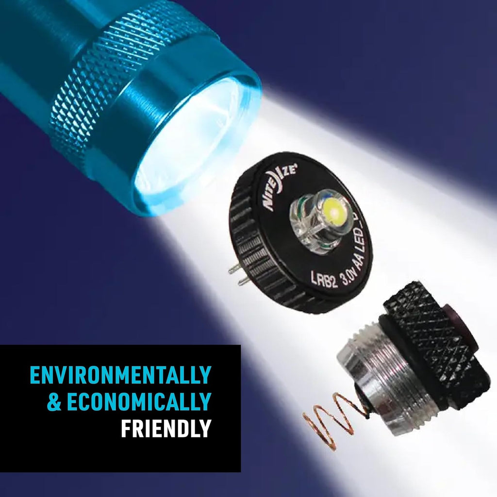 LED Upgrade Combo II for AA Mini Maglite, 2 Pack T616