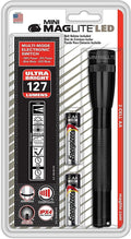 Mag Instrument Maglite Flashlight Aluminum 2 Aa Black Case