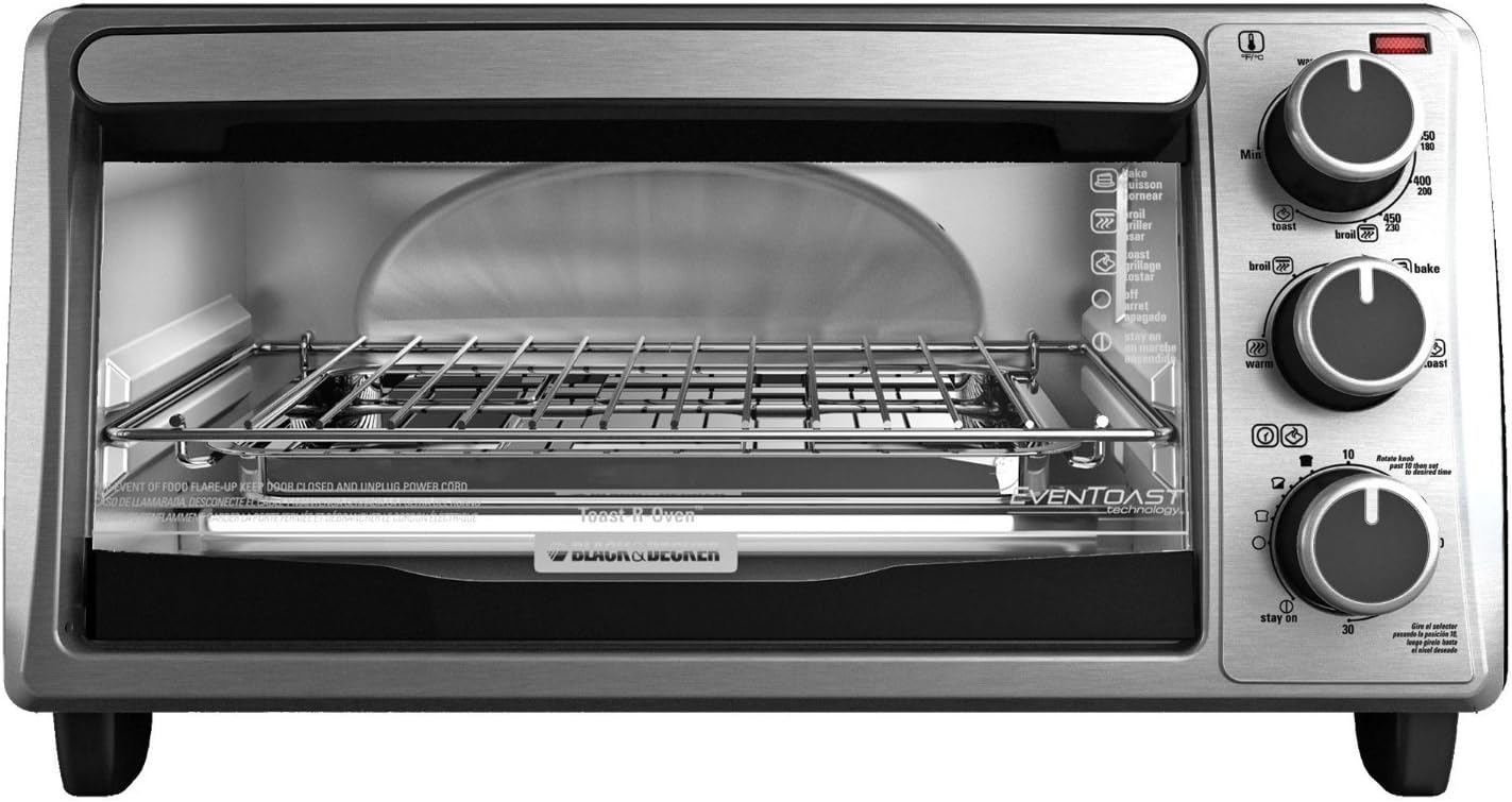 4 Slice Toaster Oven - Stainless Steel U273