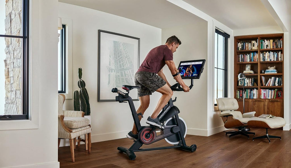 Exercise Bike with 22” HD Touchscreen and 24 Resistance Levels G29026