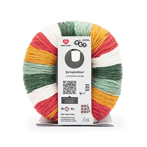 Baby Rainbow Yarn 3 Pack - Acrylic Worsted - 364 Yards - Knitting/Crochet J38314
