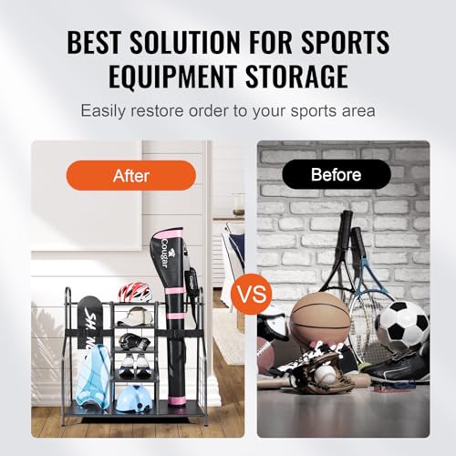 Golf Bag Storage Rack Stand Holder G534