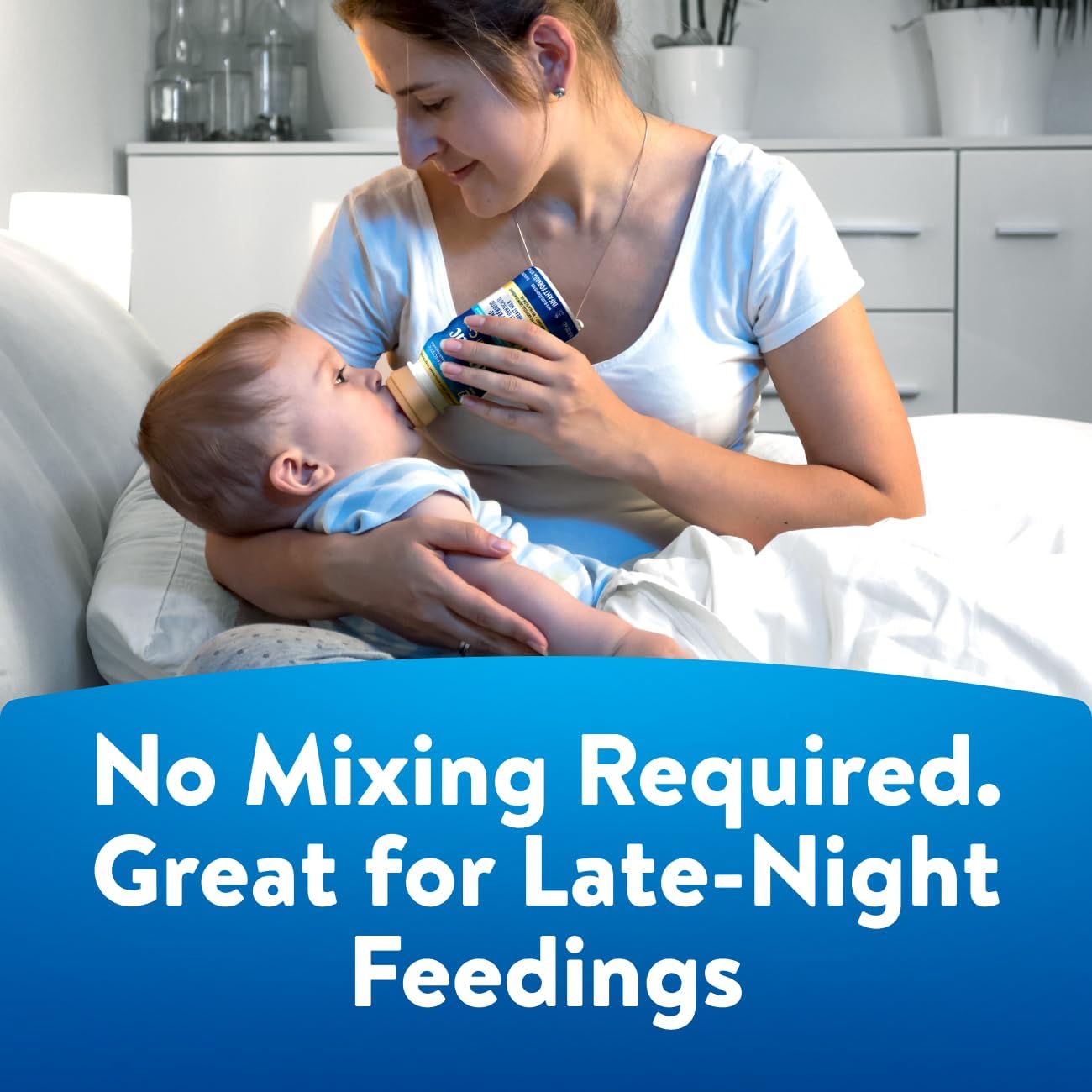 Infant Formula with 5 HMO Prebiotics, Ready-to-Feed, 8 fl oz Bottle (Pack of 6) G497