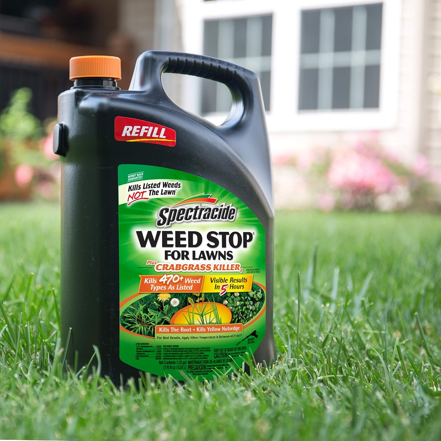 Weed Killer for Lawns Plus Crabgrass Killer Refill H97952