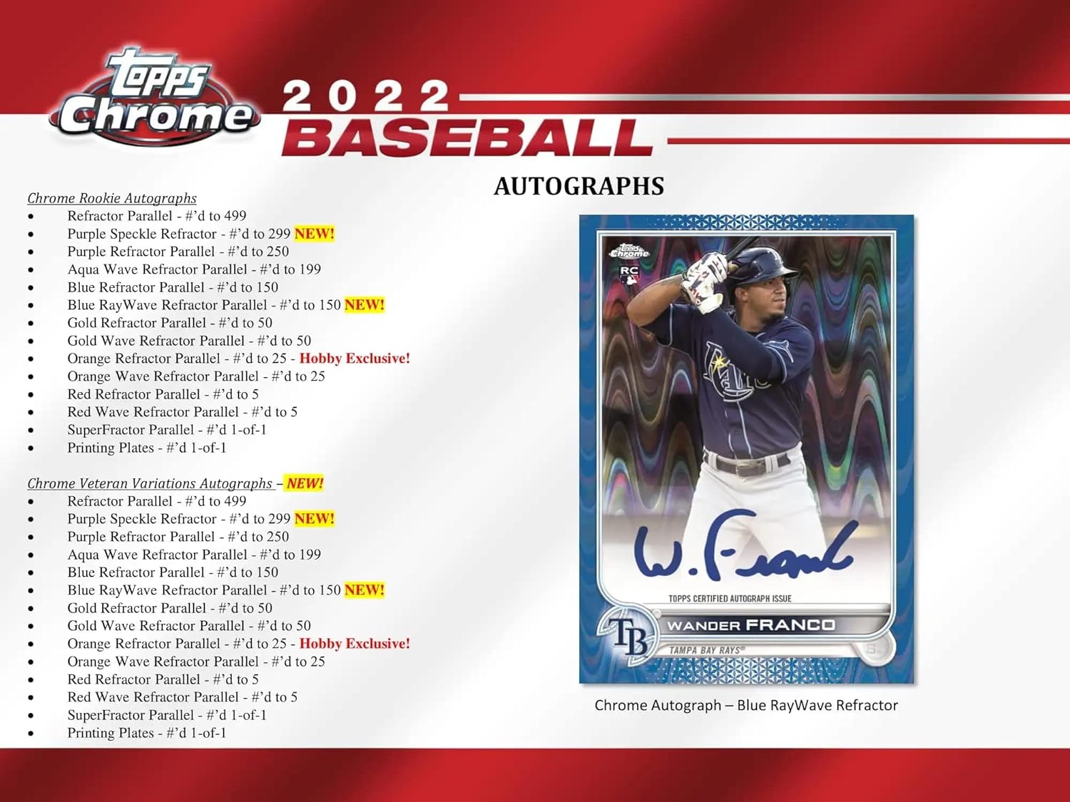 2022 Topps Chrome Baseball Mega Box 10 Exclusive X-Fractor Parallels I550444