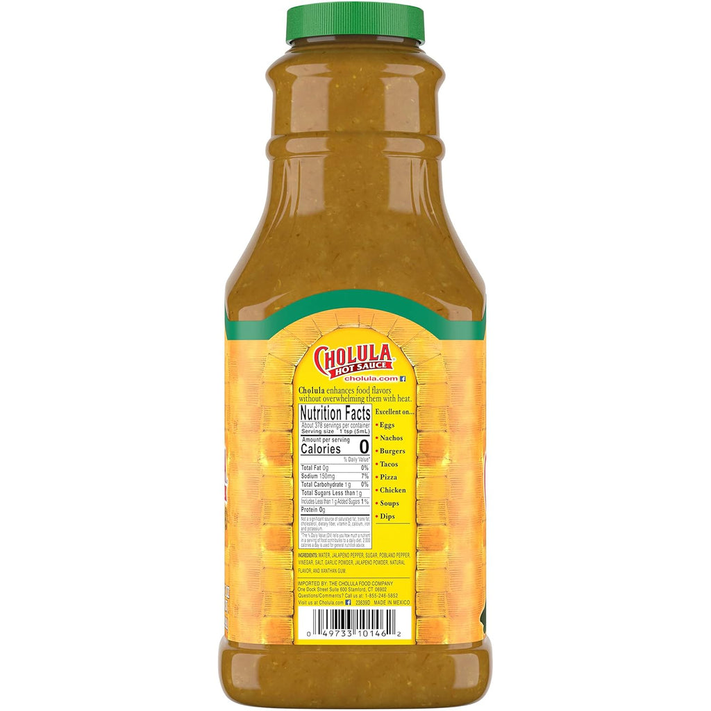 Green Pepper Hot Sauce, 64 fl oz L4116
