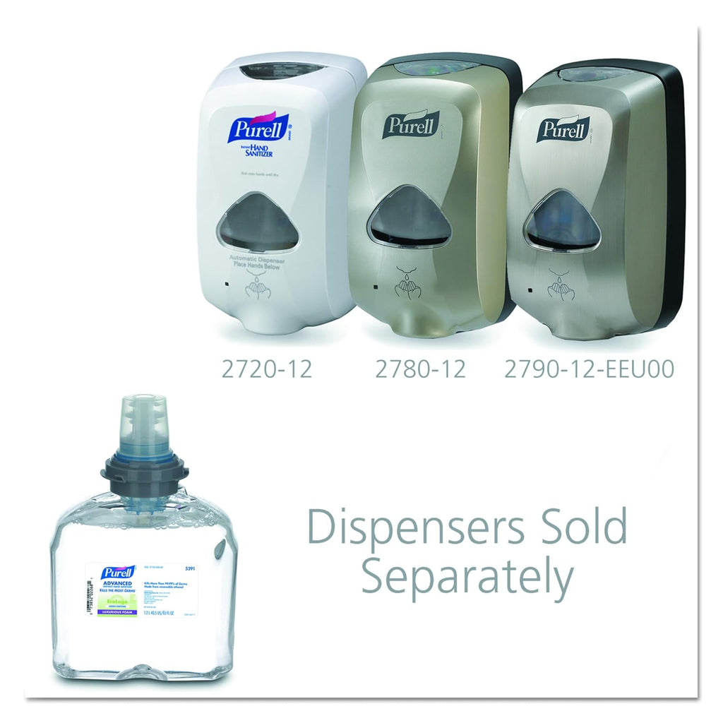 Instant Hand Sanitizer Foam Refill, 1200mL, Pack of 2 G514821