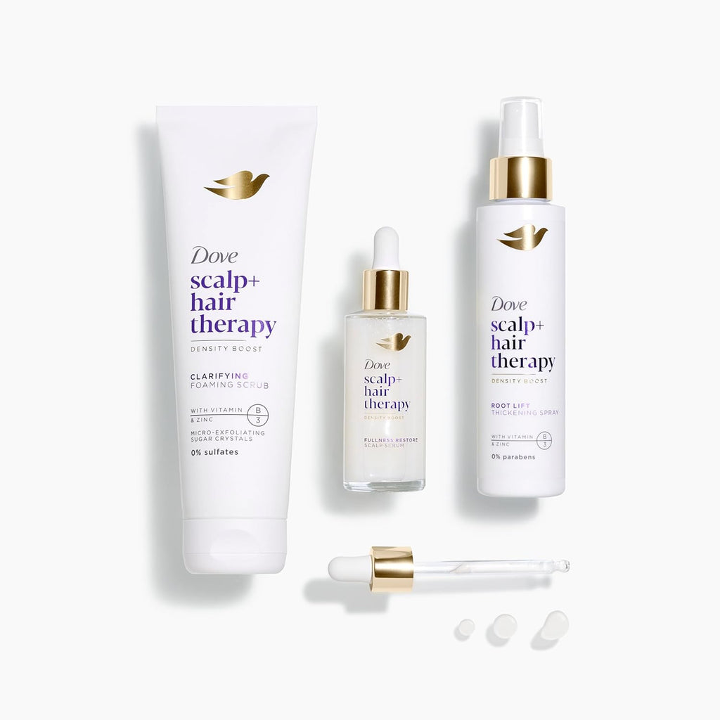 Scalp Serum for Visible Hair Density with Vitamin B3 and Zinc, 2 oz D248150