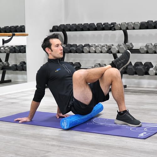 Foam Roller 36" x 4" for Physical Therapy, Pilates, Yoga, and Muscle Recovery P2003