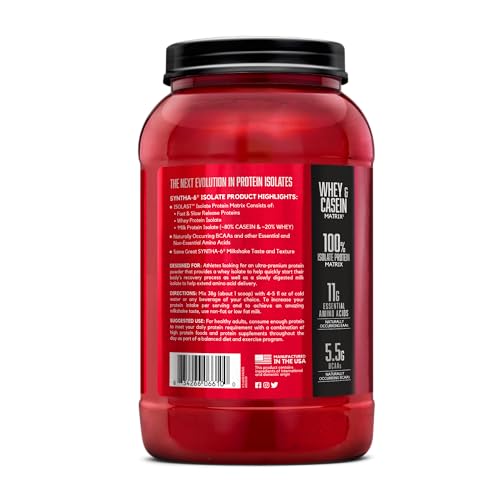 Strawberry Whey Protein Isolate Powder, 24 Servings O42594
