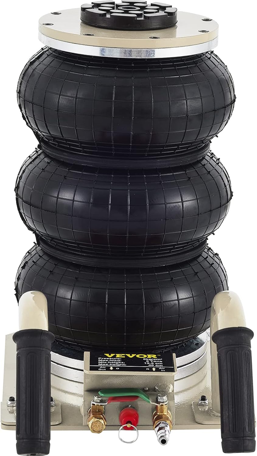 3 Ton Triple Bag Air Jack, 16 Inch Lifting Height Y969963