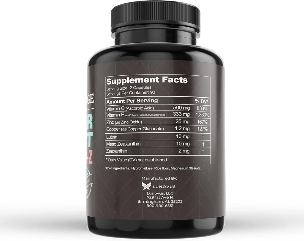 Macular Support Eye Vitamin with Triple Antioxidants for Digital Screens (180 Count) M59952