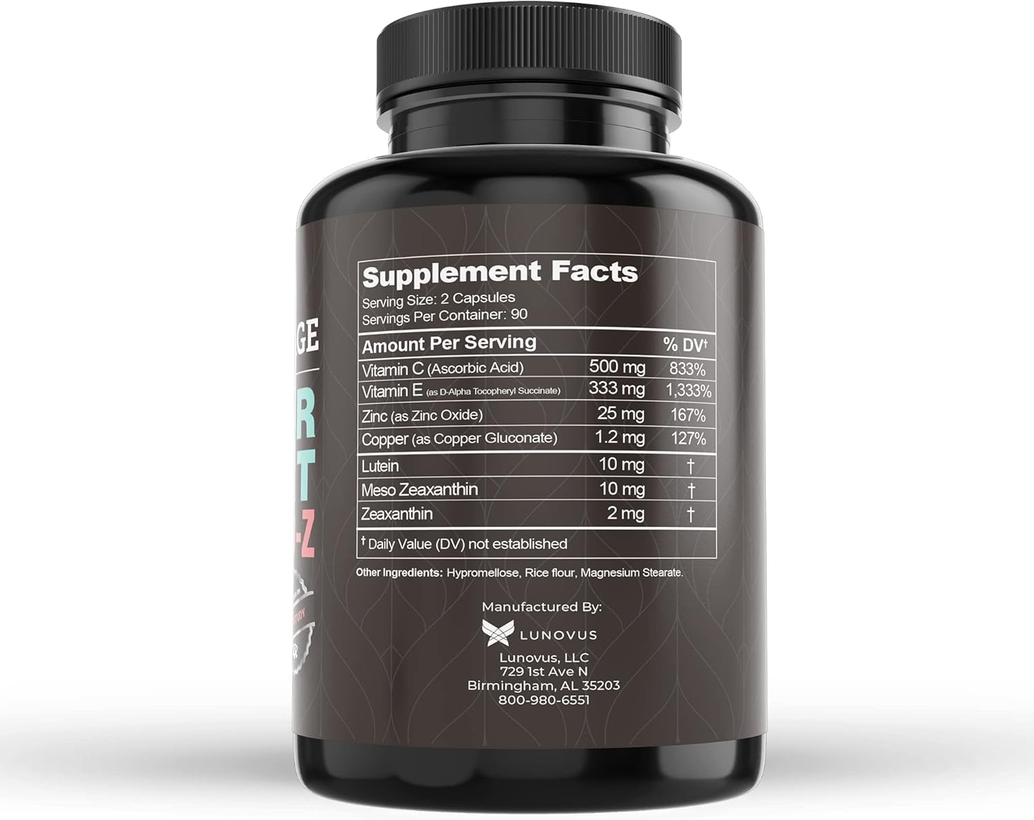 Macular Support Eye Vitamin with Triple Antioxidants for Digital Screens (180 Count) M59952