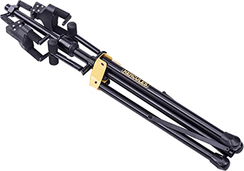 Dual Guitar Stand with Auto Grip System, Black B74857