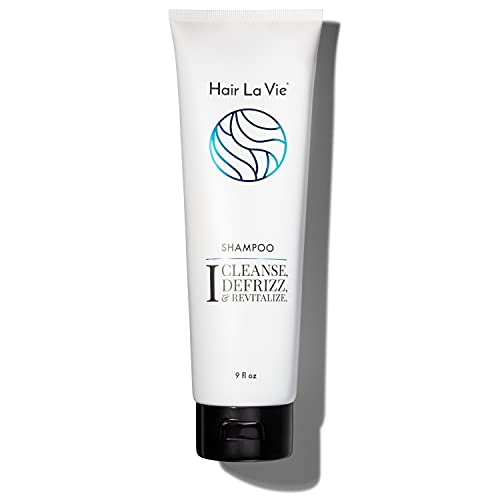 Hair La Vie Shampoo for Growth, Volume & Scalp Health | Naturally-Derived with Tea Tree & Peppermint Oil plus Keratin & Saw Palmetto | Sulfate & Paraben Free | 9 Fl Oz.