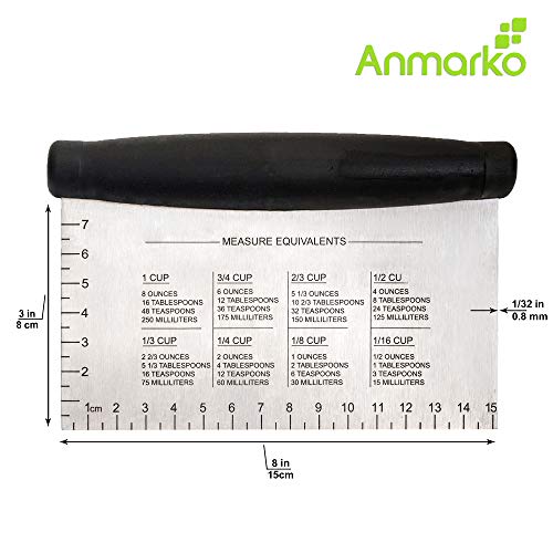 Stainless Steel Griddle Scraper Dough Cutter O8242