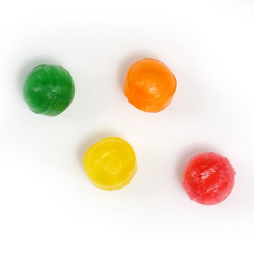 Sour Candy Balls, 1 Pound Bulk, Individually Wrapped Hard Candy Q673490