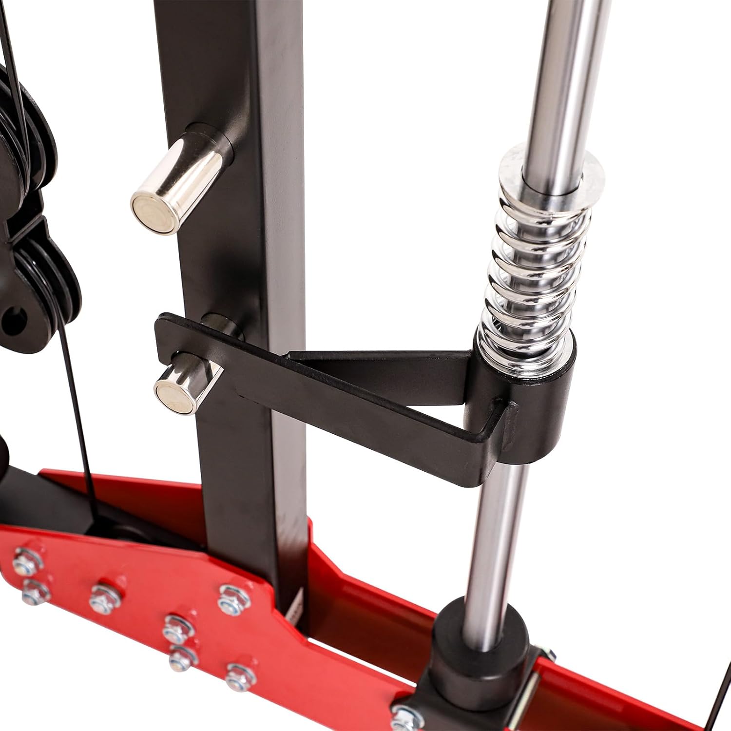Home Gym Smith Machine with Pulley System Squat Rack Pull Up Bar F8529