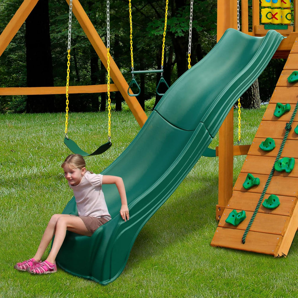 Plastic Wave Slide for 5' Decks, Green G803691