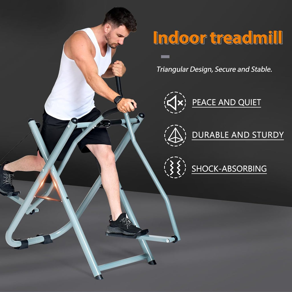 Air Walk Trainer Elliptical Machine Glider with Monitor for Home Gym, Up to 330LBS Z6366