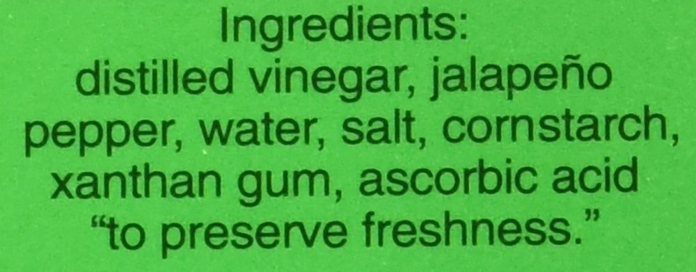 Green Jalapeno Pepper Sauce, 2 oz bottle H944181