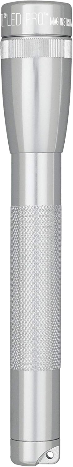 Mini Mag AA Pro LED Flashlight 332 Lumens - Silver W598