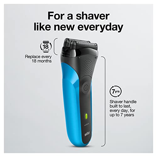 Electric Razor for Men, Rechargeable, Wet & Dry I2960
