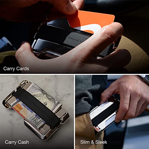 Slim Minimalist Wallet for Men with RFID Blocking B123