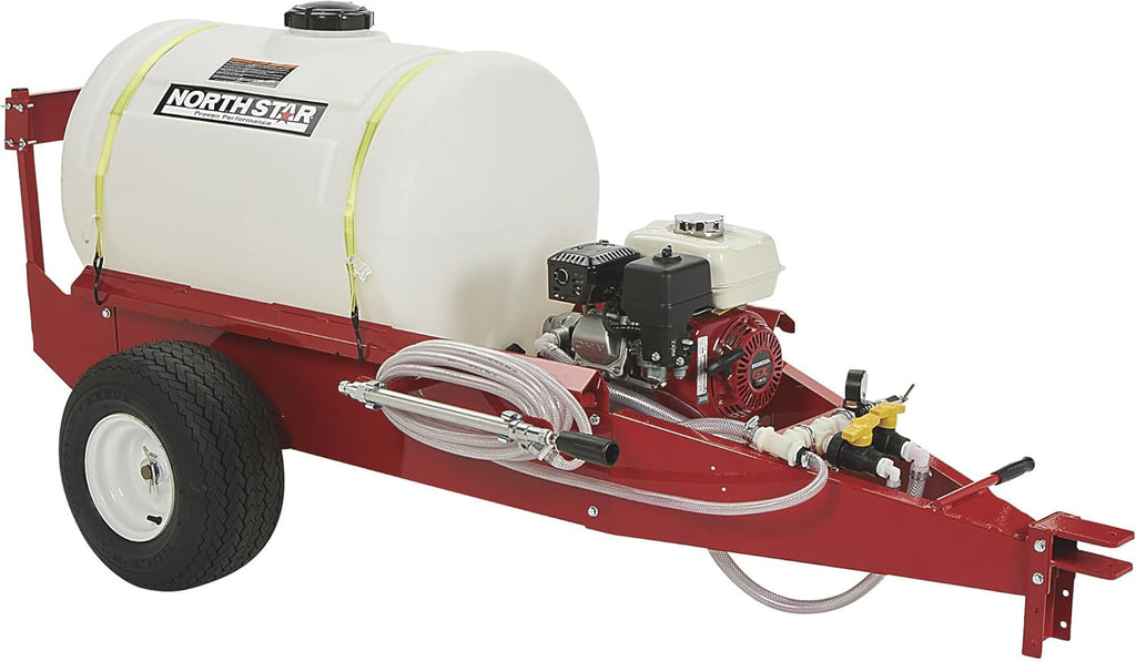 NorthStar Tow-Behind Trailer Sprayer, 55-Gallon, 7 GPM, 160cc Honda GX160 Engine, Model# 2827272