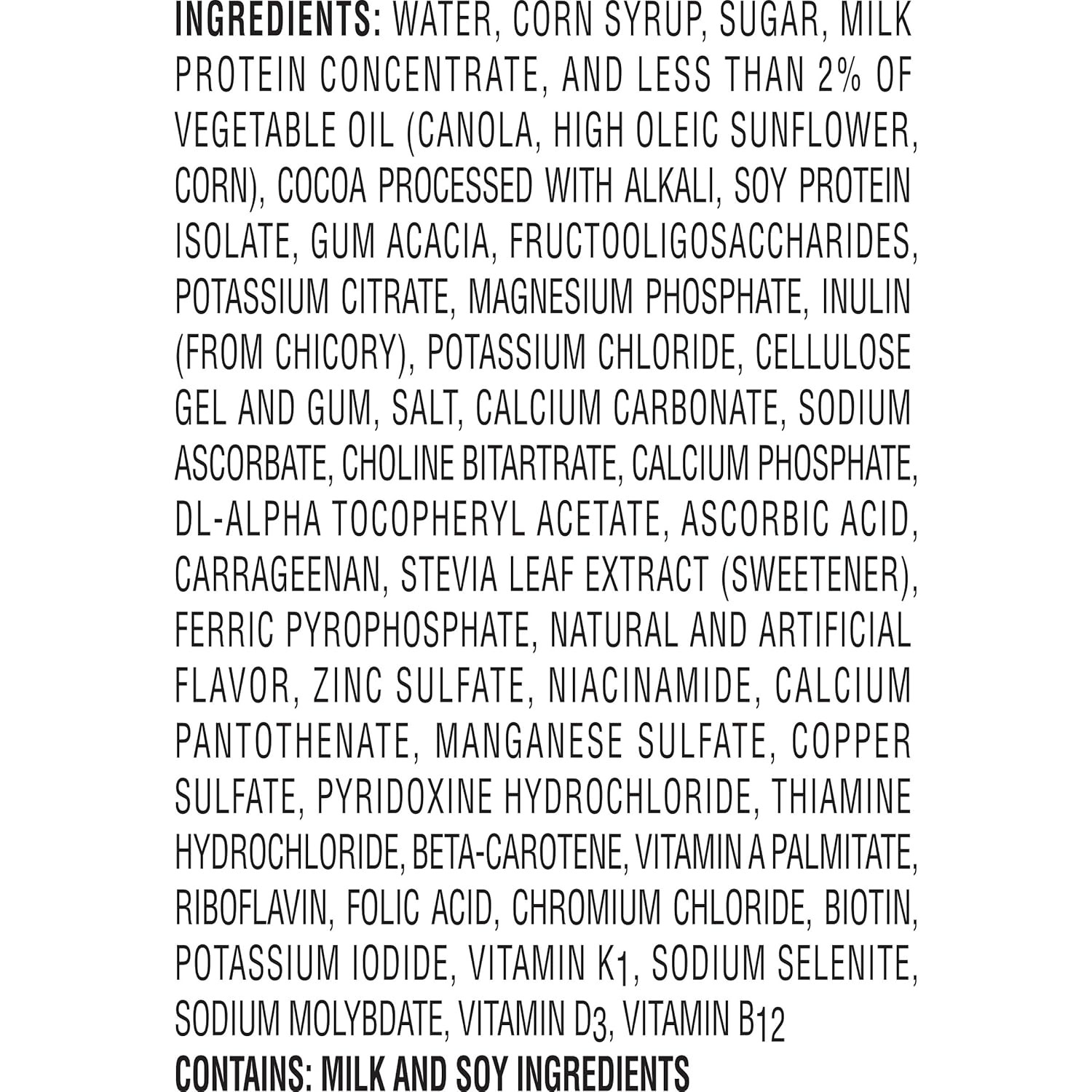 Rich Chocolate Nutritional Drink, 12 Count W229859