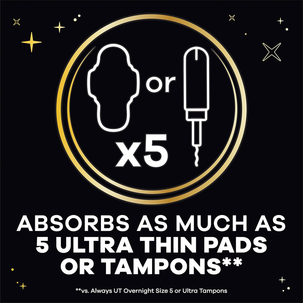 Overnight Disposable Period Underwear for Women, XL, 14 Count L42431