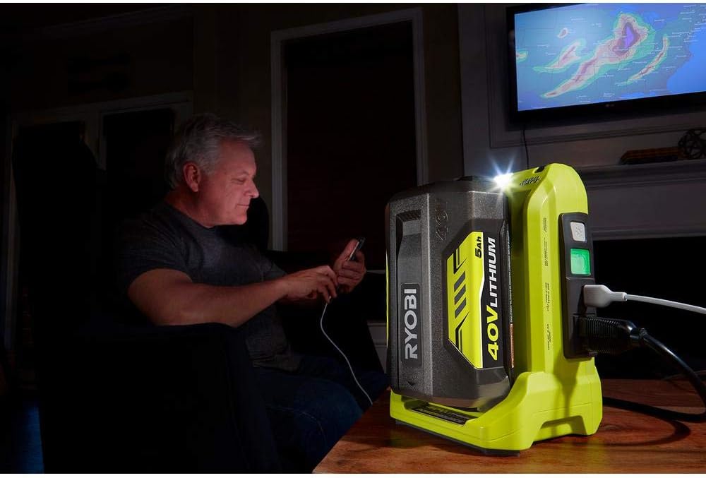 300-Watt Powered Inverter for 40-Volt Battery C74003